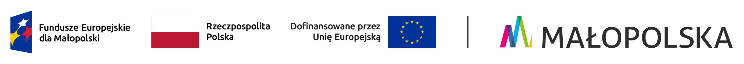Fundusze Europejskie dla Małopolski, Rzeczpospolita Polska, Unia Europejska, Małopolska